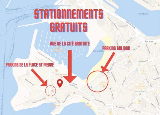 Appartement Aquaroom Rdc - Plage 50M - Rue Gratuite Saint-Malo Exteriör bild